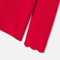 Pull, Sweat Et Cardigan-Jacadi Pull col roulé enfant fille - rouge ROUGE JACADI