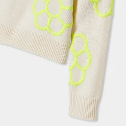 Pull, Sweat Et Cardigan-Jacadi Pull court enfant fille - blanc doux BLANC DOUX JACADI