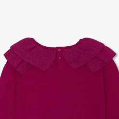 Pull, Sweat Et Cardigan-Jacadi Pull enfant fille - CERISE