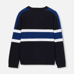 Pull, Sweat Et Cardigan-Jacadi Pull enfant garçon - MARINE/BLEU