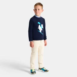 Pull, Sweat Et Cardigan-Jacadi Pull enfant garçon motif ours - marine MARINE JACADI