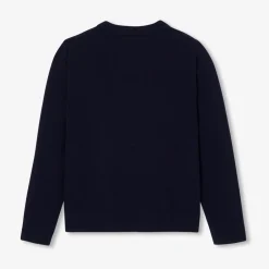 Pull, Sweat Et Cardigan-Jacadi Pull enfant garçon motif ours - marine MARINE JACADI