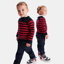 Pull, Sweat Et Cardigan|Pull, Sweat Et Cardigan-Jacadi Pull marin bébé - MARINE/ROUGE
