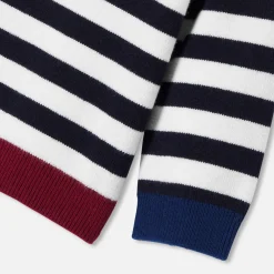 Pull, Sweat Et Cardigan-Jacadi Pull marinière bébé garçon - MARINE/BLANC
