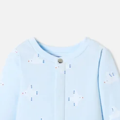 Pyjama|Pyjama-Jacadi Pyjama bébé en molleton motif mouette - lore BLEU/MULTICO