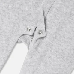 Pyjama|Pyjama-Jacadi Pyjama bébé en velours - gris chine clair GRIS CHINE CLAIR JACADI