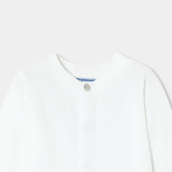 Pyjama|Pyjama-Jacadi Pyjama bébé en velours motif - blanc BLANC JACADI