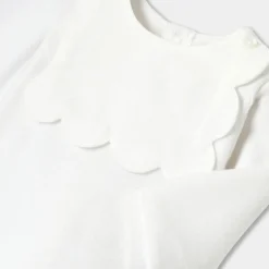 Pyjama|Pyjama-Jacadi Pyjama bébé fille en velours bouclette - blanc BLANC JACADI