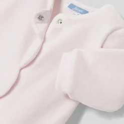 Pyjama|Pyjama-Jacadi Pyjama bébé fille en velours bouclette - rose pale ROSE PALE JACADI