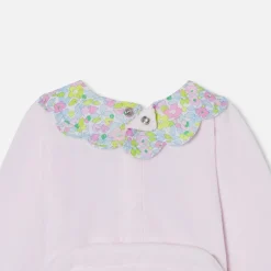 Pyjama|Pyjama-Jacadi Pyjama bébé fille en velours - rose pale ROSE PALE JACADI