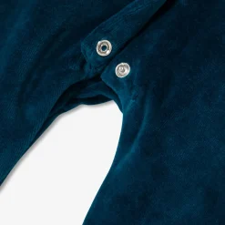 Pyjama|Pyjama-Jacadi Pyjama bébé fille en velours - lore BLEU/MULTICO