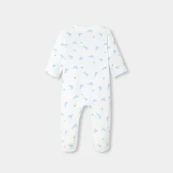 Pyjama|Pyjama-Jacadi Pyjama bébé garçon en interlock - lore BLANC/MULTICO