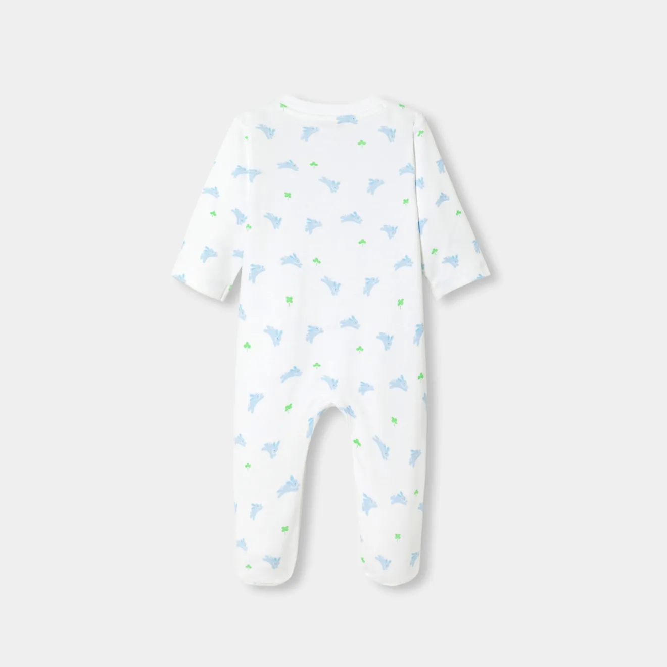 Pyjama|Pyjama-Jacadi Pyjama bébé garçon en interlock - lore BLANC/MULTICO