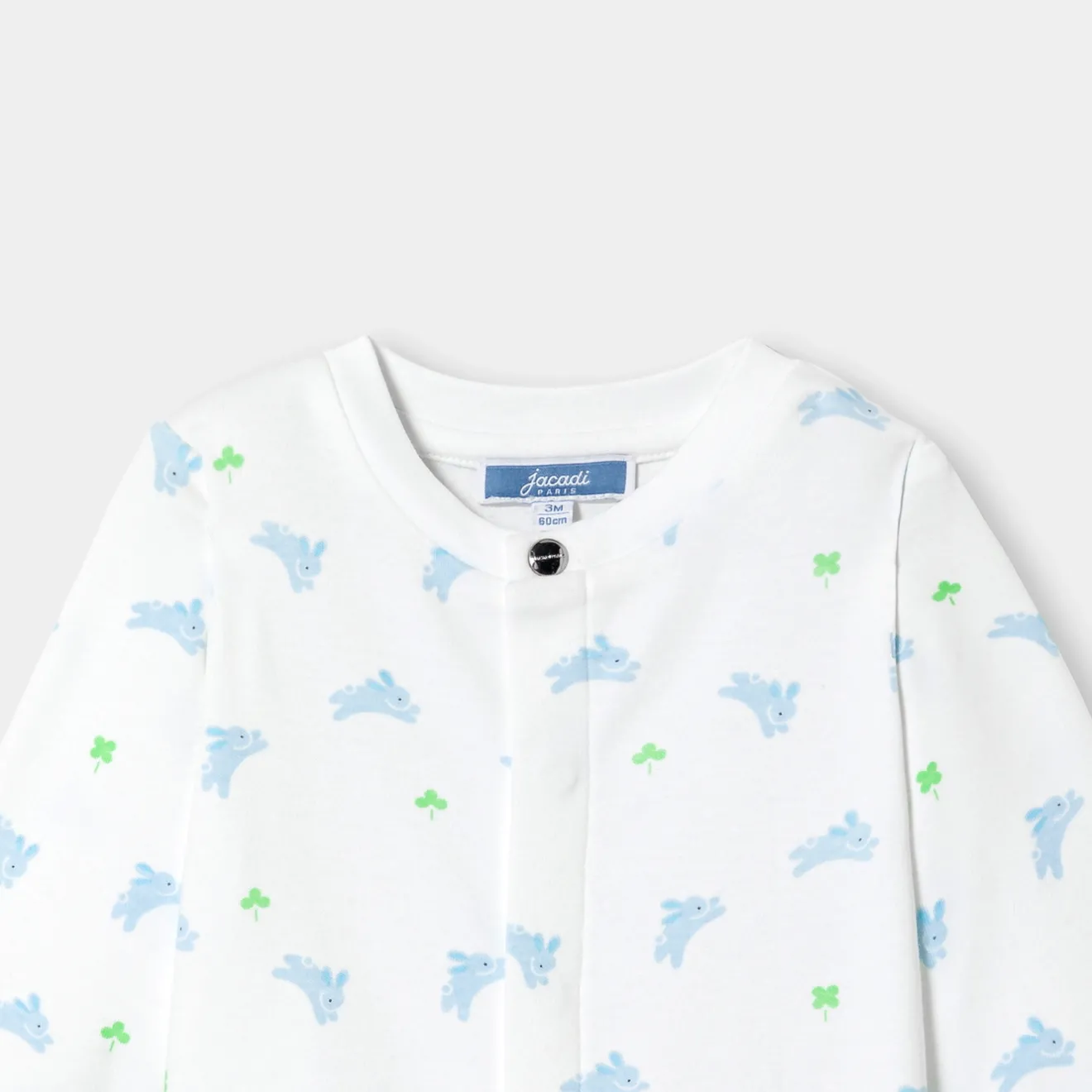 Pyjama|Pyjama-Jacadi Pyjama bébé garçon en interlock - lore BLANC/MULTICO