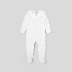 Pyjama|Pyjama-Jacadi Pyjama bébé garçon en jersey - blanc BLANC JACADI