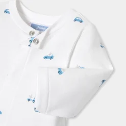 Pyjama|Pyjama-Jacadi Pyjama bébé garçon en molleton - lore BLANC DOUX/MULTICO