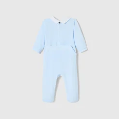 Pyjama|Pyjama-Jacadi Pyjama bébé garçon en velours - celeste CELESTE JACADI