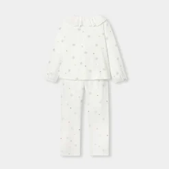 Pyjama Et Nuit-Jacadi Pyjama de Noël enfant fille - blanc doux BLANC DOUX JACADI