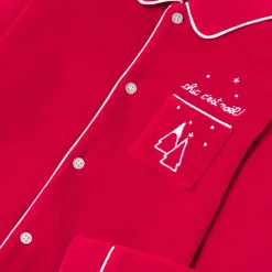 Pyjama Et Nuit-Jacadi Pyjama de Noël enfant garçon - ROUGE PAVOT