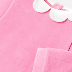 Pyjama|Pyjama-Jacadi Pyjama en velours bébé fille - ROSE THE