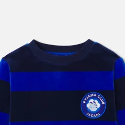 Pyjama Et Nuit-Jacadi Pyjama en velours enfant garçon - BLEU
