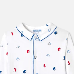 Pyjama Et Nuit-Jacadi Pyjama enfant garçon - lore BLANC/MULTICO