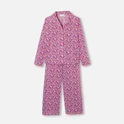 Pyjama Et Nuit-Jacadi Pyjama femme en tissu Liberty - lore ROSE/MULTICO