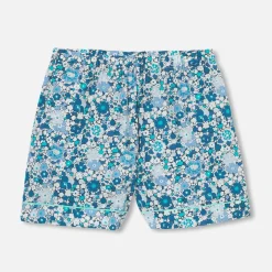 Pyjama Et Nuit-Jacadi Pyjashort femme en tissu Liberty - lore BLEU/MULTICO