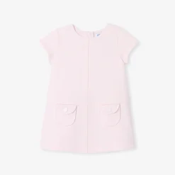 Robe-Jacadi Robe bébé fille coupe trapèze - rose poudre ROSE POUDRE JACADI