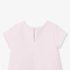 Robe-Jacadi Robe bébé fille coupe trapèze - rose poudre ROSE POUDRE JACADI