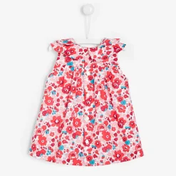 Robe-Jacadi Robe bébé fille en Liberty - lore MULTICO