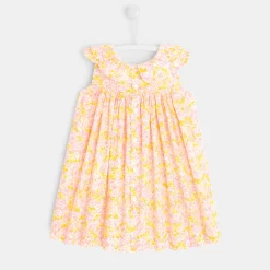 Robe-Jacadi Robe bébé fille en Liberty - lore MULTICO