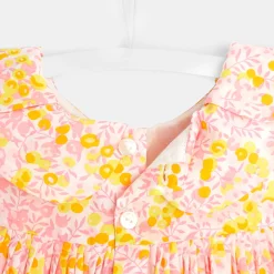Robe-Jacadi Robe bébé fille en Liberty - lore MULTICO
