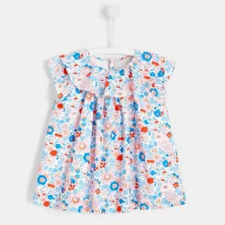 Robe-Jacadi Robe bébé fille en Liberty - lore MULTICO