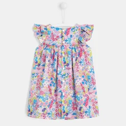 Robe-Jacadi Robe bébé fille en Liberty - lore MULTICO