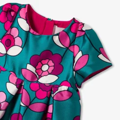 Robe-Jacadi Robe bébé fille en satin - lore BLEU/MULTICO