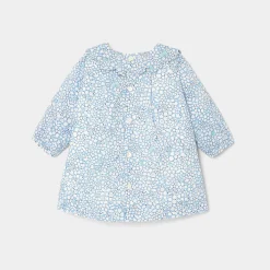Robe-Jacadi Robe bébé fille en tissu Liberty - lore MULTICO