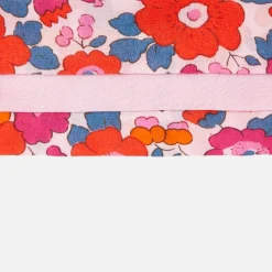 Robe-Jacadi Robe bébé fille en tissu Liberty - lore ROSE/MULTICO