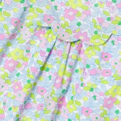 Robe-Jacadi Robe bébé fille en Tissu Liberty - lore BLANC/MULTICO