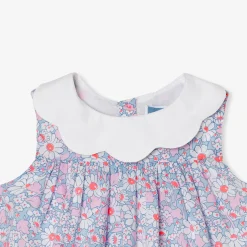 Robe-Jacadi Robe bébé fille en tissu Liberty - lore MULTICO