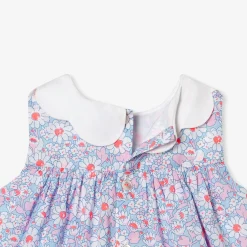 Robe-Jacadi Robe bébé fille en tissu Liberty - lore MULTICO