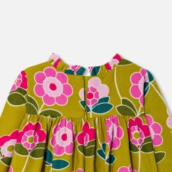 Robe-Jacadi Robe bébé fille en velours - CUMIN