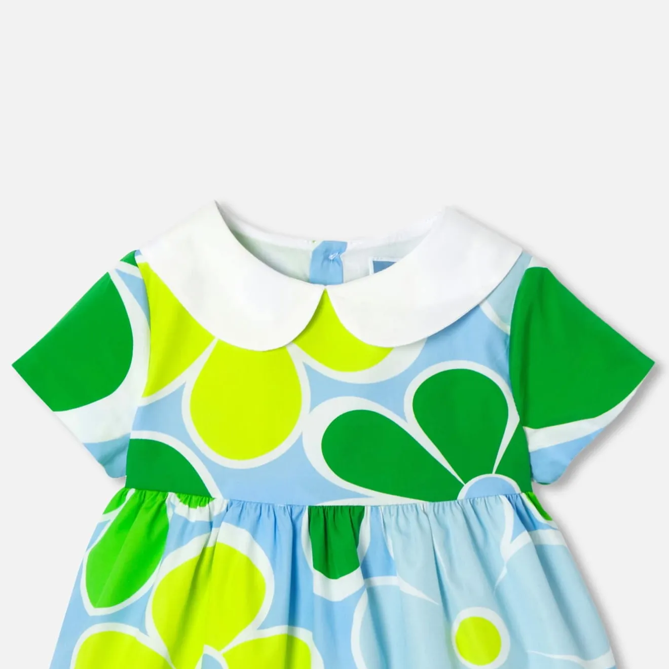 Robe-Jacadi Robe bébé fille manches courtes - lore BLANC/MULTICO