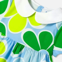 Robe-Jacadi Robe bébé fille manches courtes - lore BLANC/MULTICO