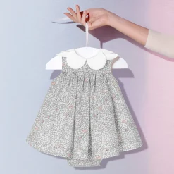 Robe-Jacadi Robe bébé fille Mon premier - lore BLANC/MULTICO