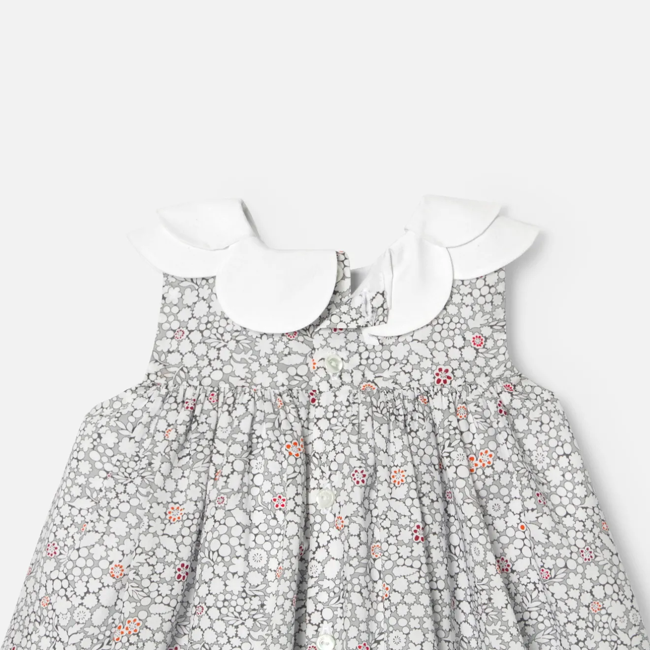Robe-Jacadi Robe bébé fille Mon premier - lore BLANC/MULTICO