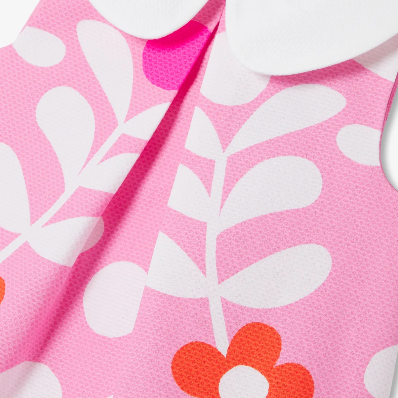 Robe-Jacadi Robe bébé fille motif végétal - lore ROSE/MULTICO