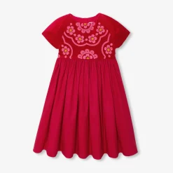 Robe Et Jupe-Jacadi Robe bi-matière enfant fille - rouge ROUGE JACADI
