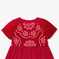 Robe Et Jupe-Jacadi Robe bi-matière enfant fille - rouge ROUGE JACADI