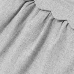 Robe-Jacadi Robe chasuble bébé fille en flanelle - gris chine clair GRIS CHINE CLAIR JACADI